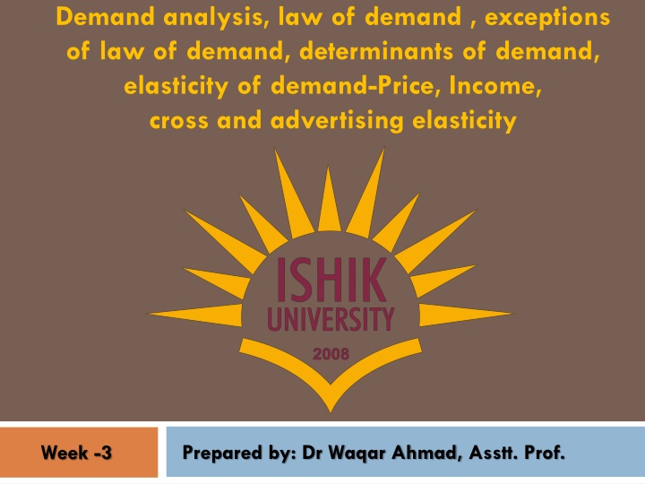 demand analysis law of demand exceptions
