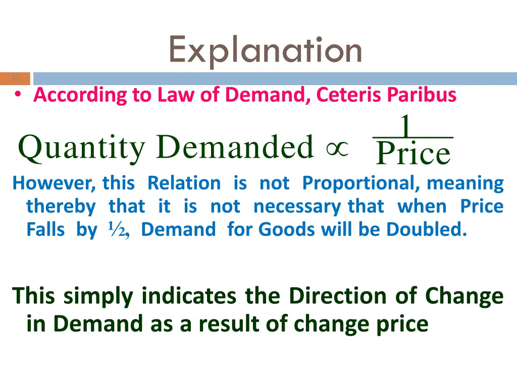 explanation