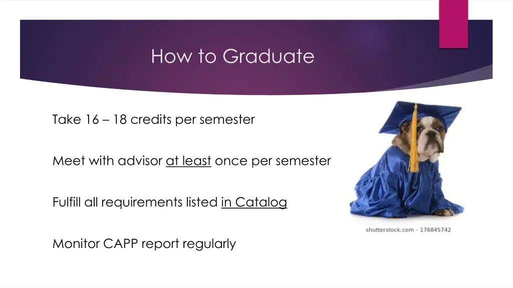 how to graduate