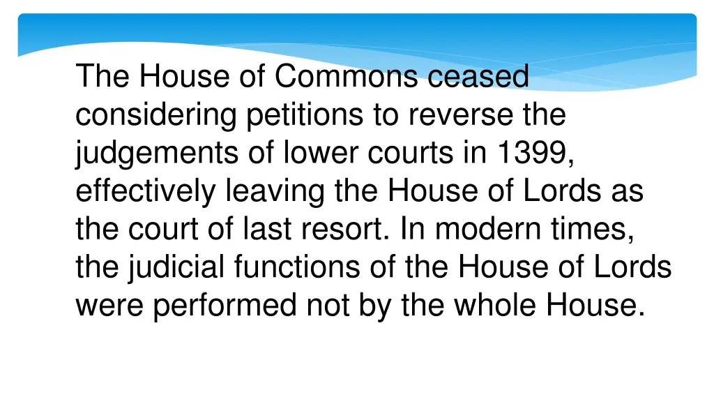 the house of commons ceased considering petitions