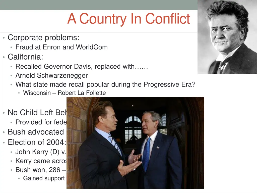 a country in conflict