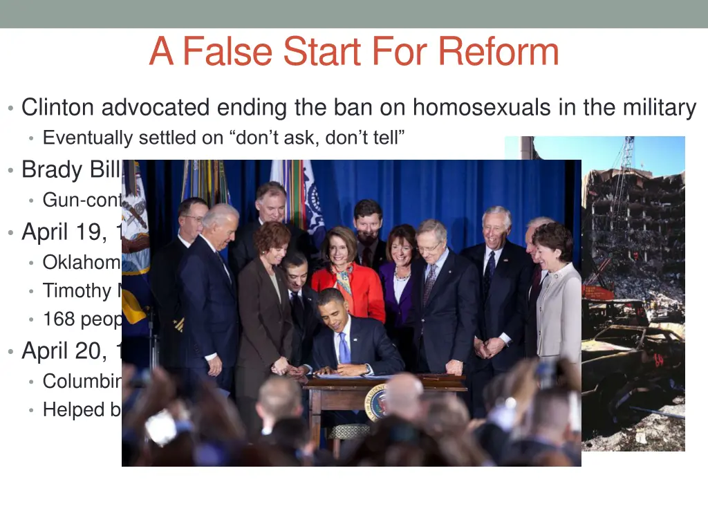 a false start for reform