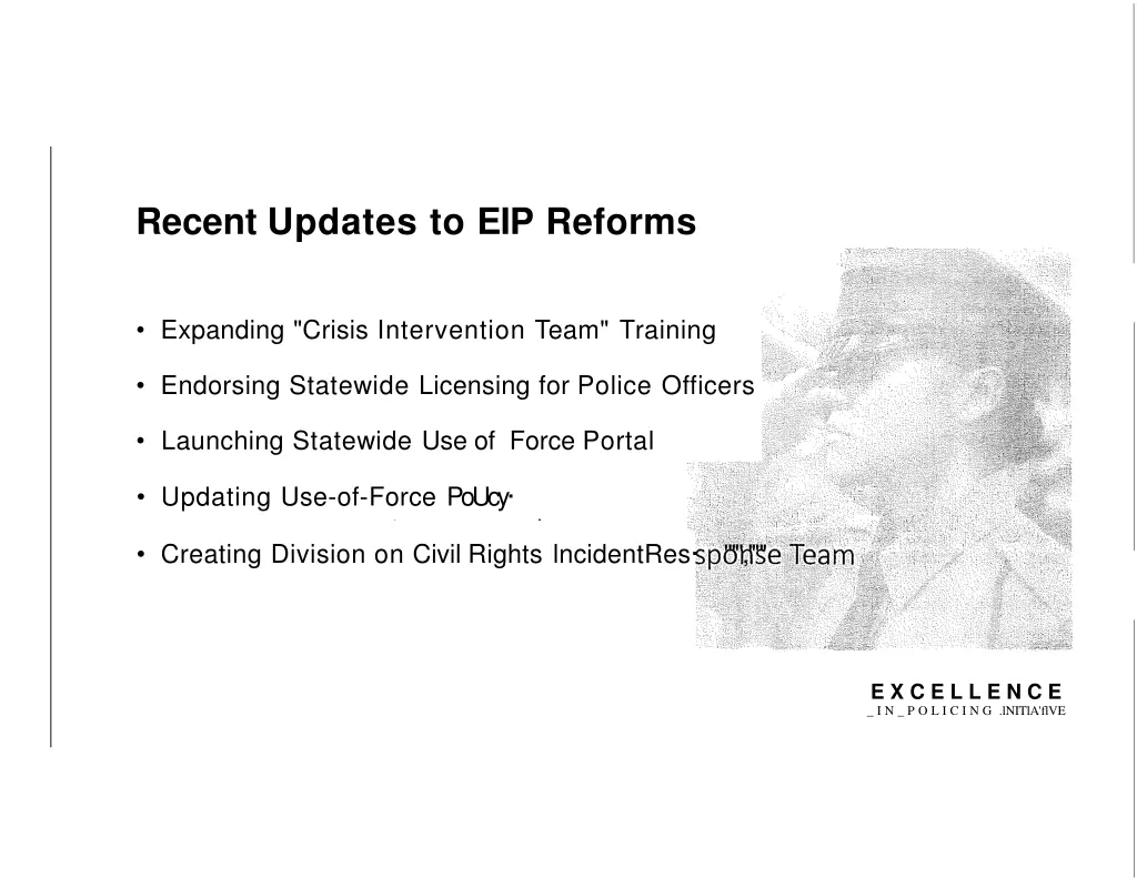 recent updates to eip reforms