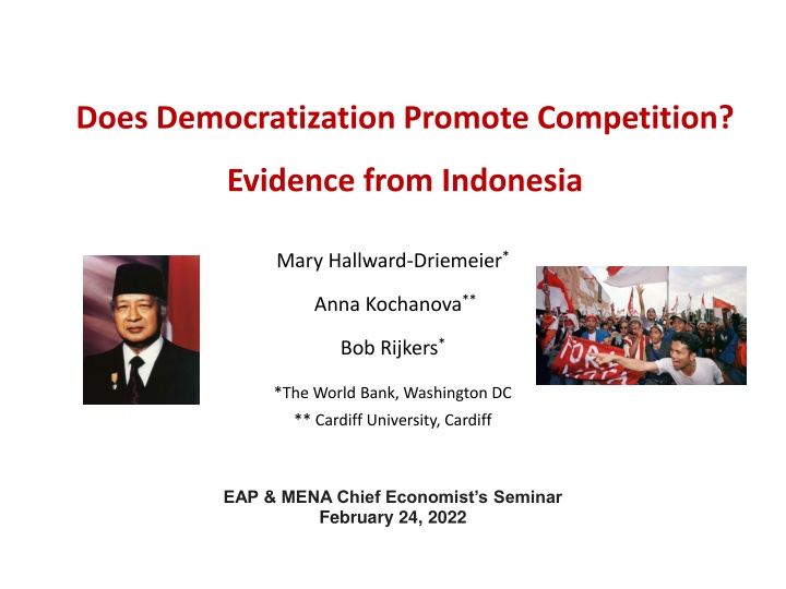does democratization promote competition