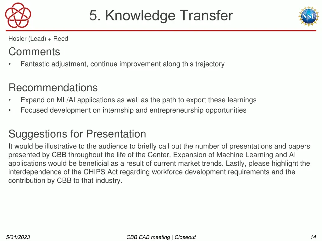 5 knowledge transfer 2
