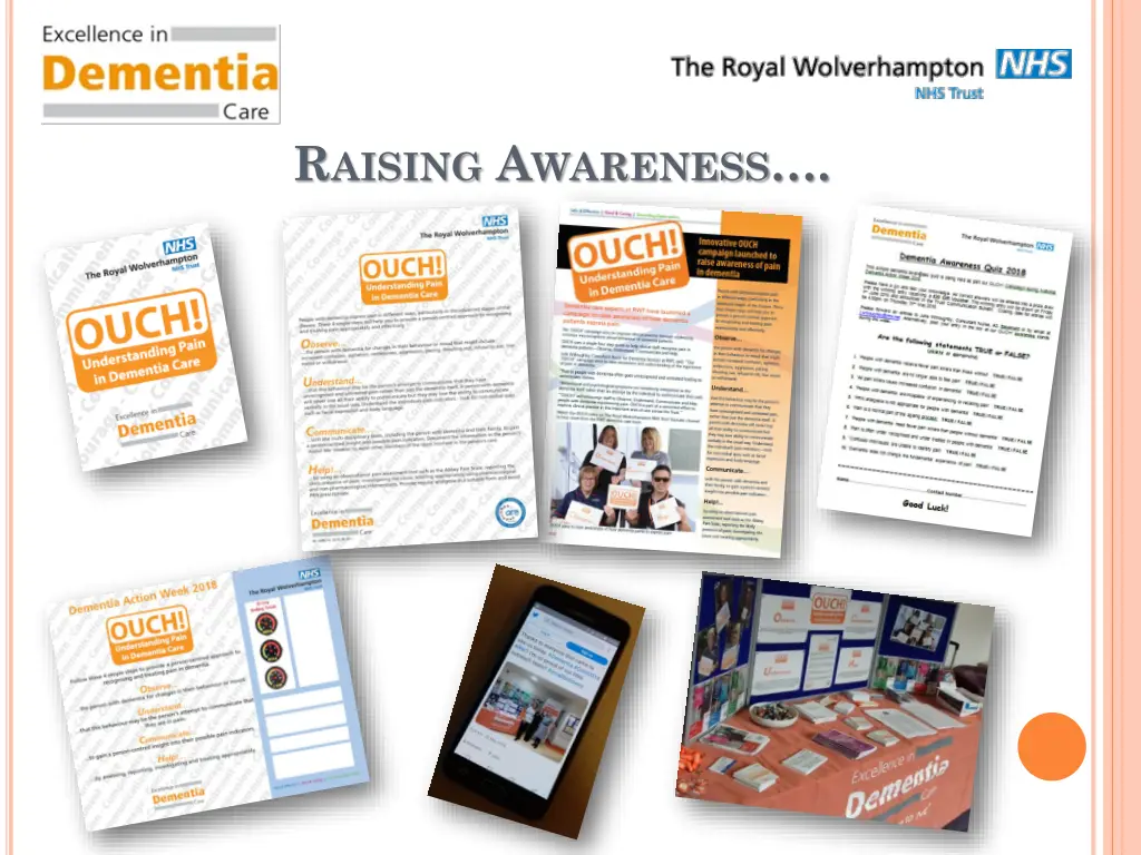 r aising a wareness