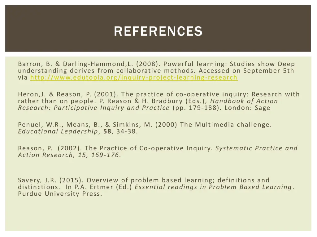 references