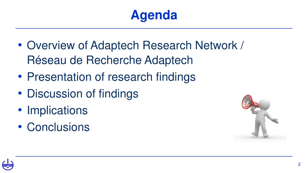 agenda