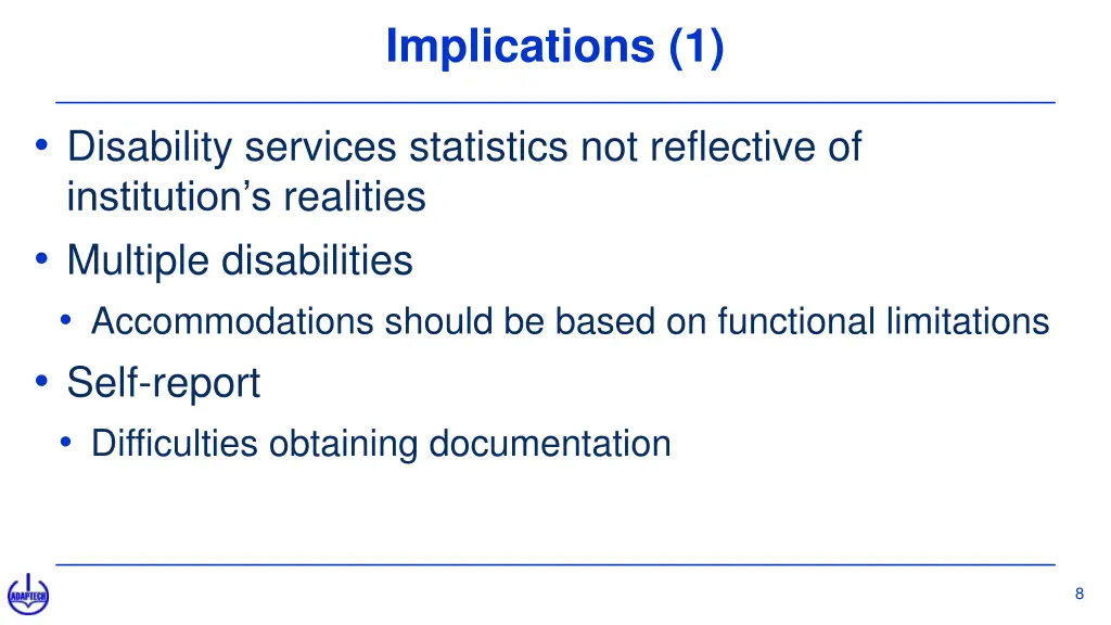 implications 1