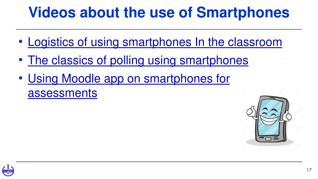 videos about the use of smartphones