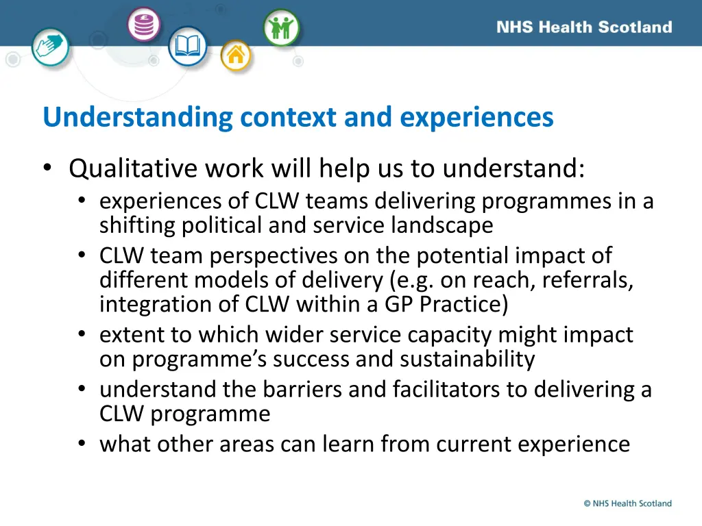 understanding context and experiences