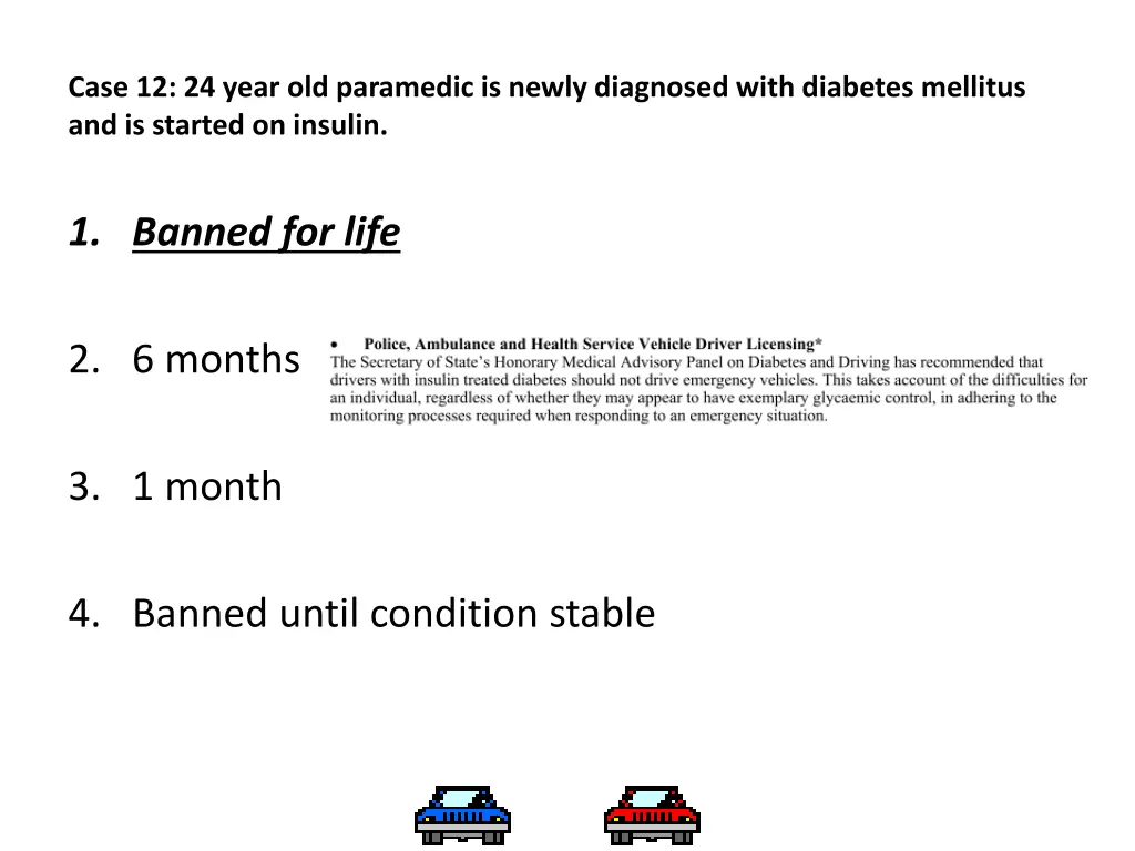 case 12 24 year old paramedic is newly diagnosed 1
