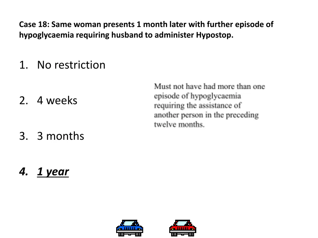 case 18 same woman presents 1 month later with 1