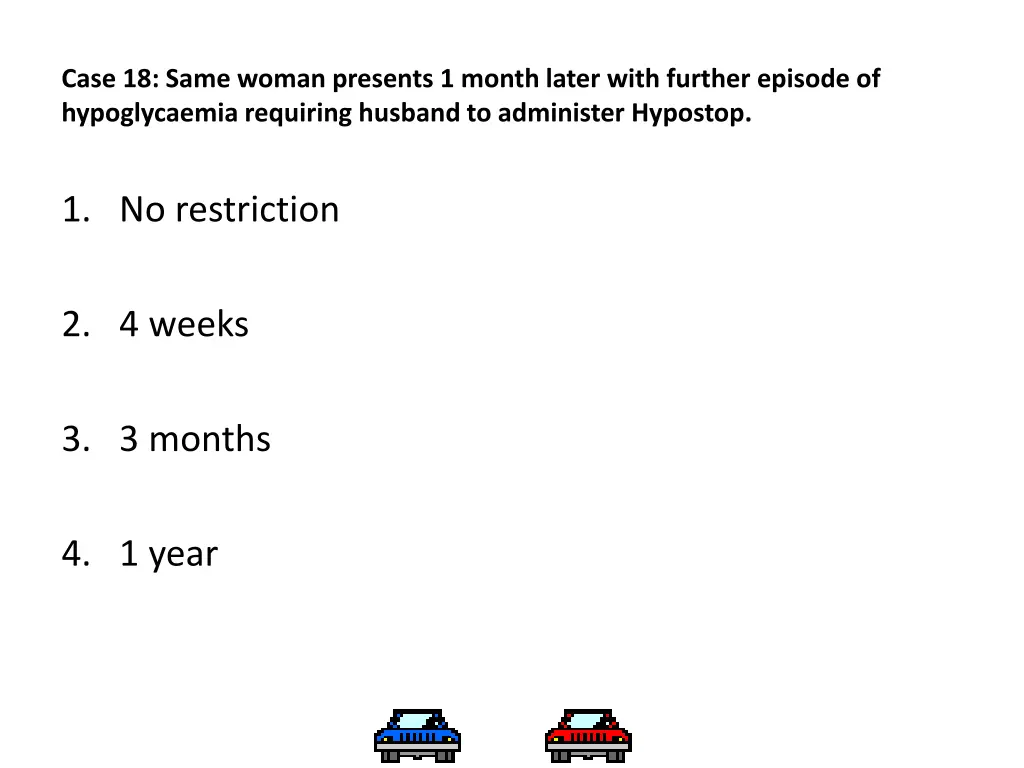case 18 same woman presents 1 month later with