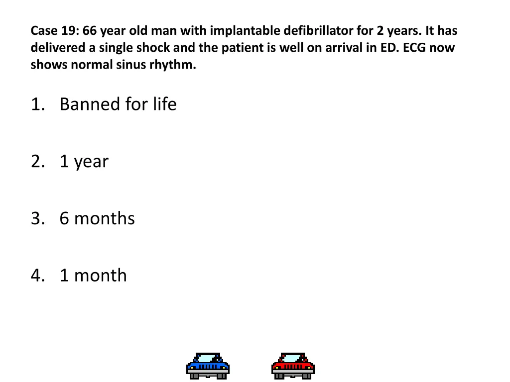 case 19 66 year old man with implantable