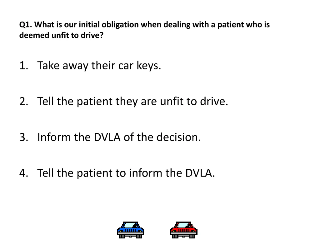 q1 what is our initial obligation when dealing