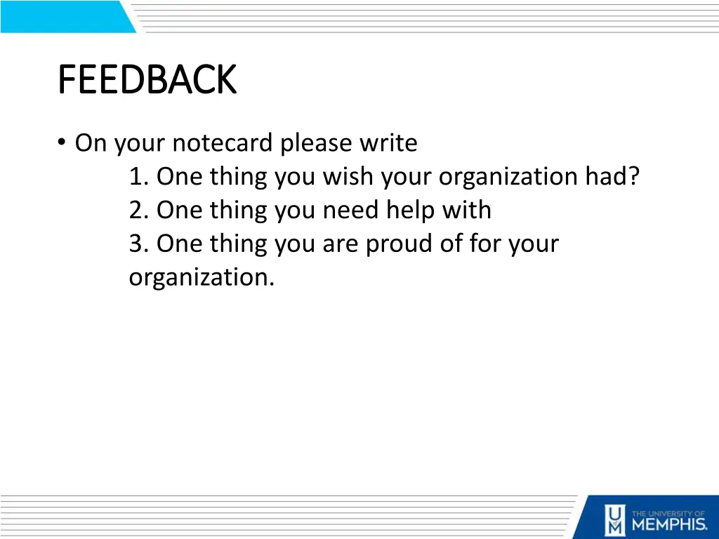 feedback feedback