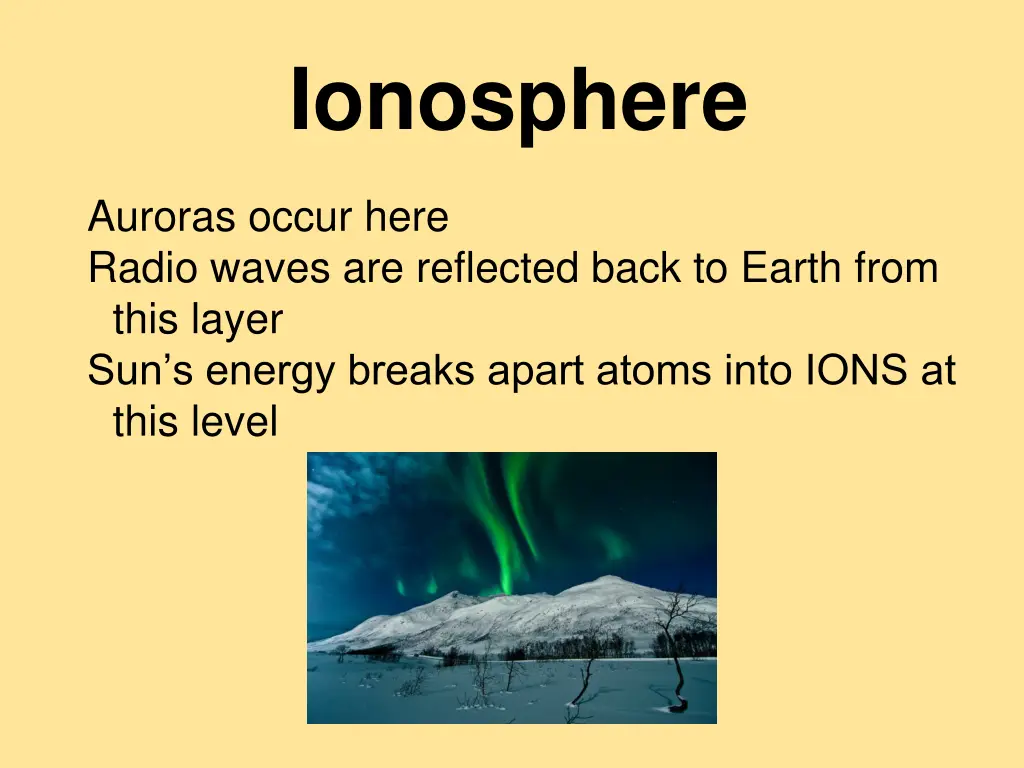 ionosphere