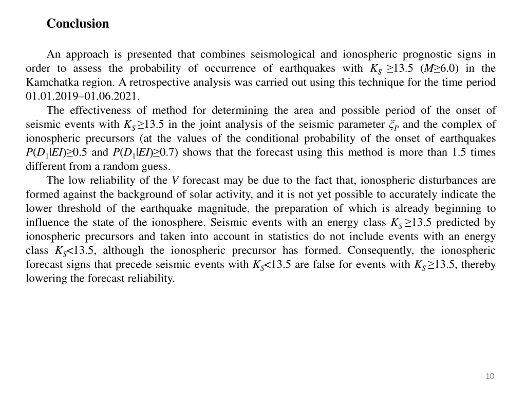 conclusion