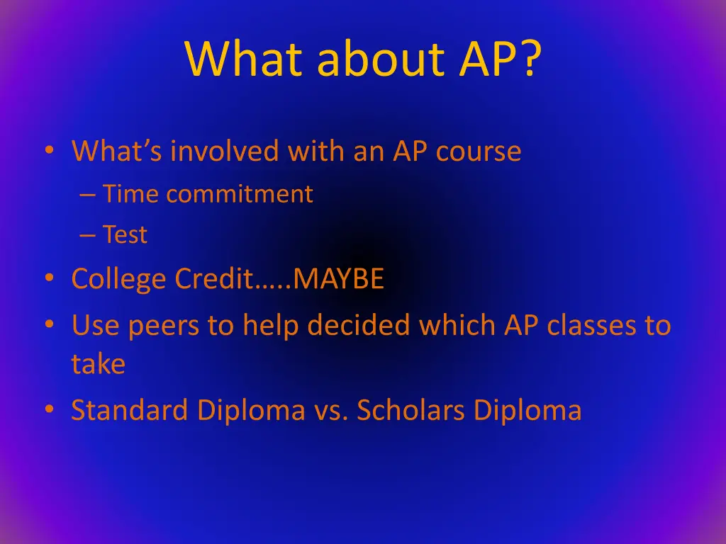 what about ap