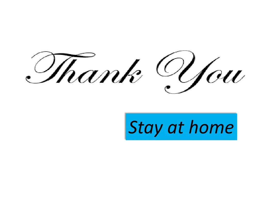 stay at home