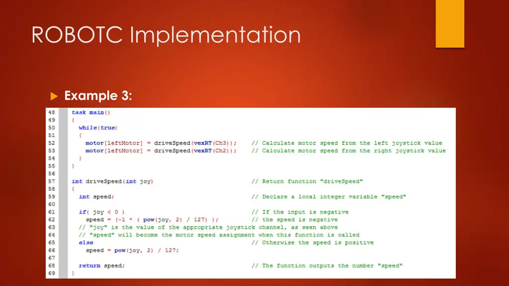 robotc implementation 5