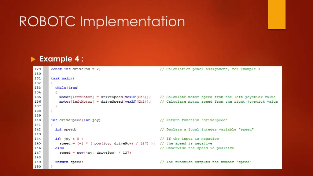 robotc implementation 7