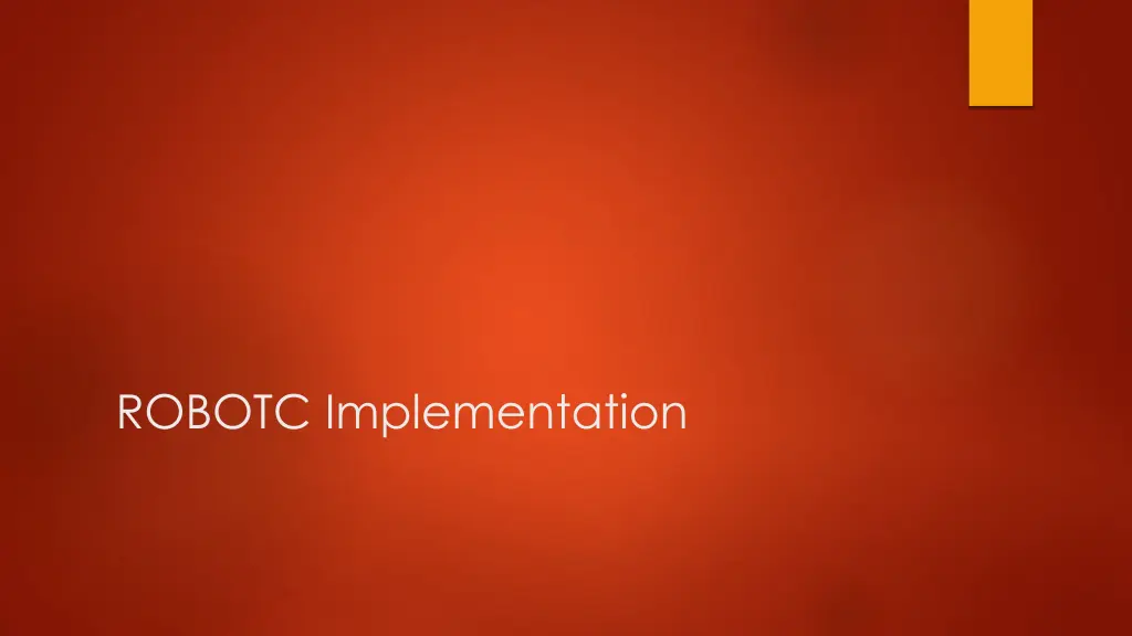 robotc implementation