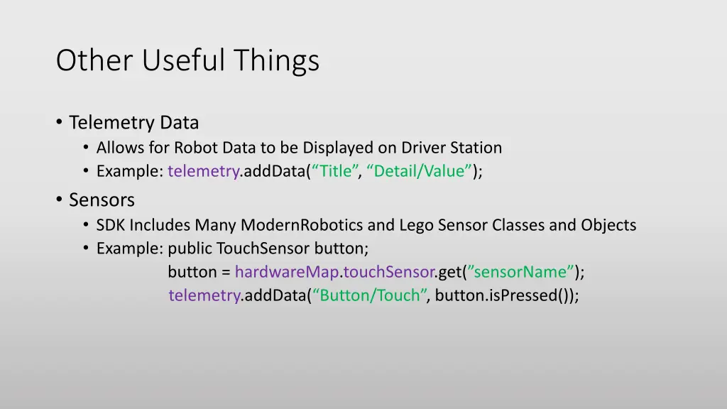 other useful things