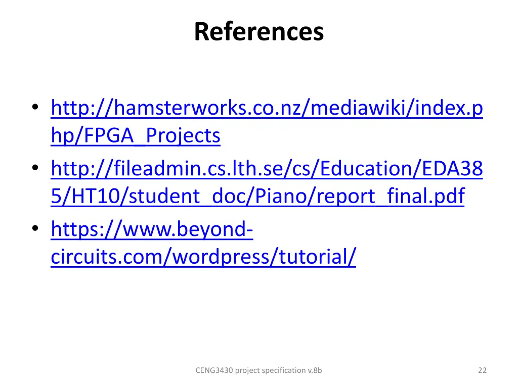 references