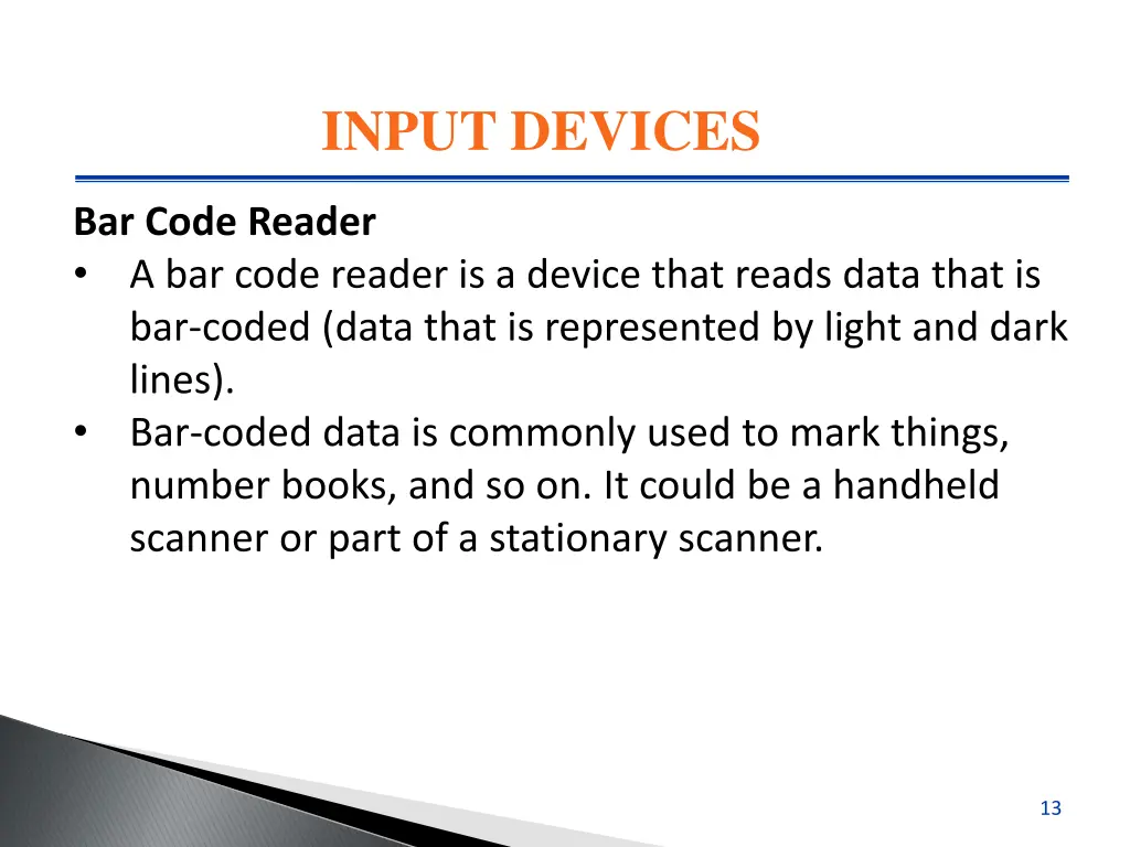 input devices 7