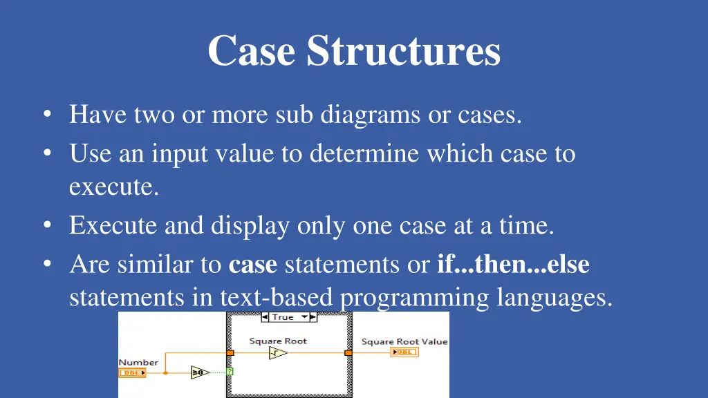 case structures