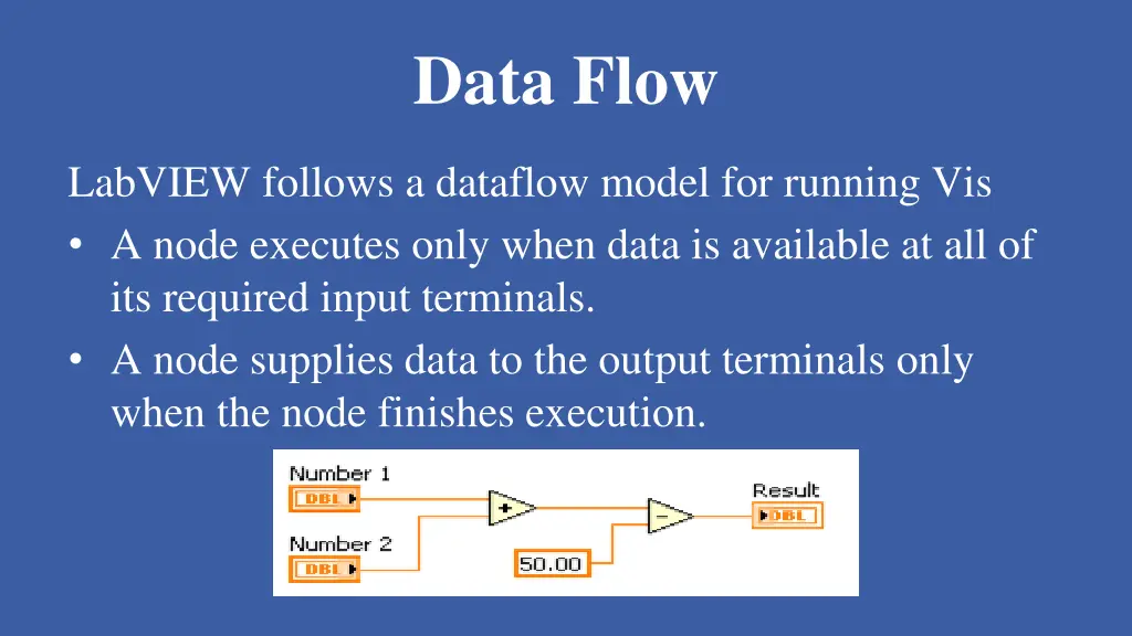 data flow