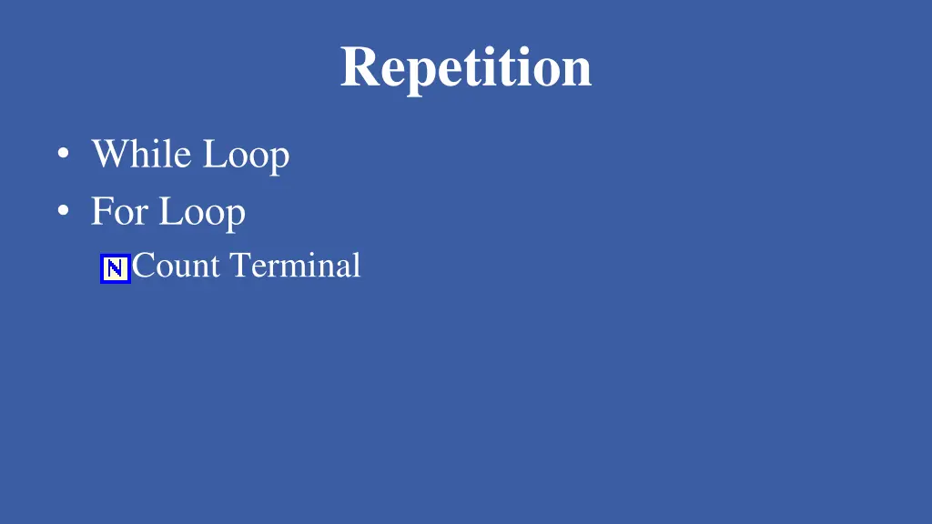 repetition 8