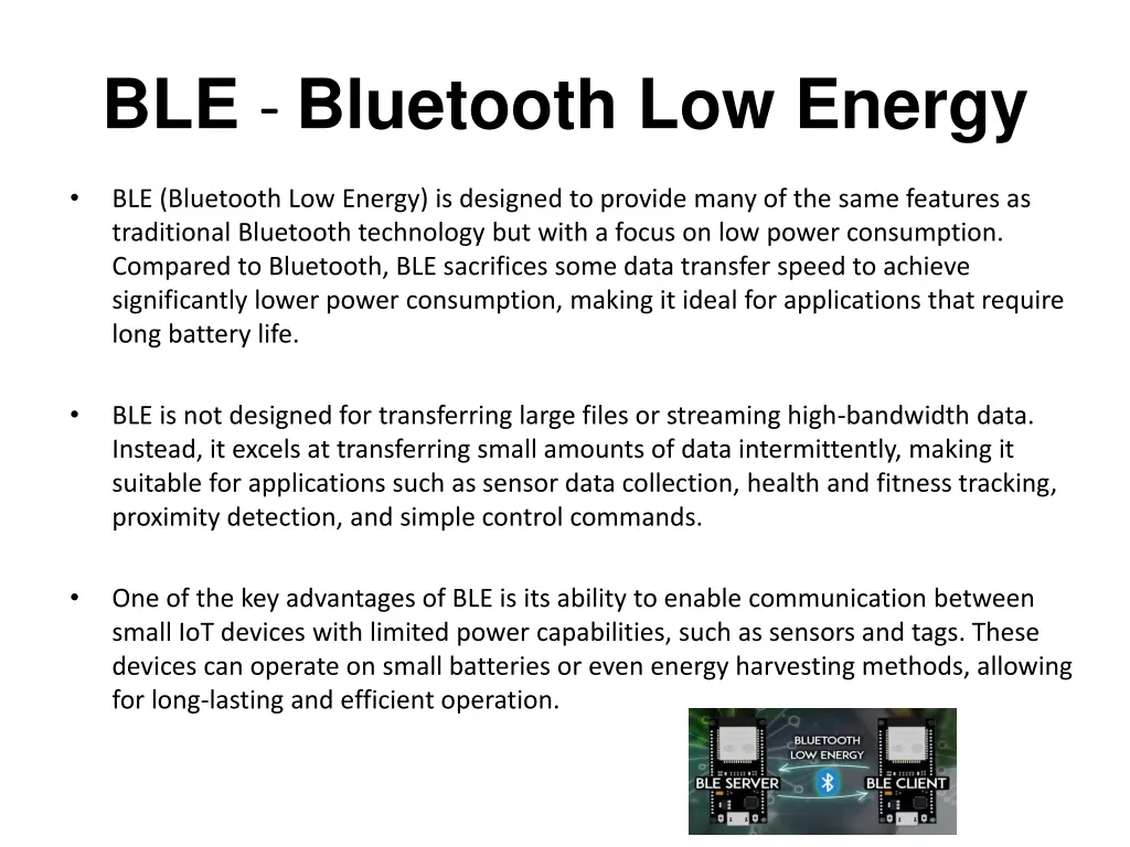 ble bluetooth low energy