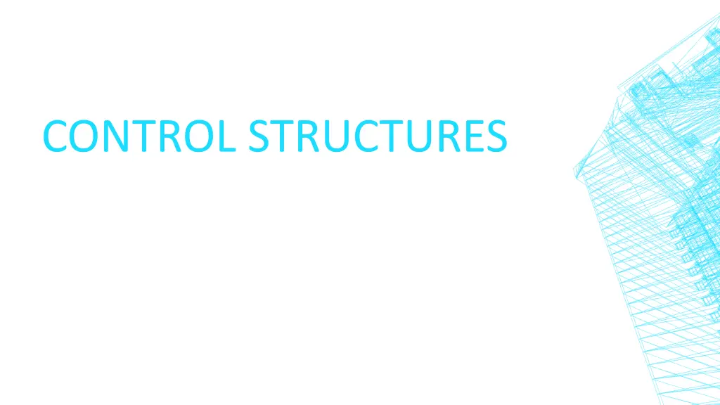 control structures