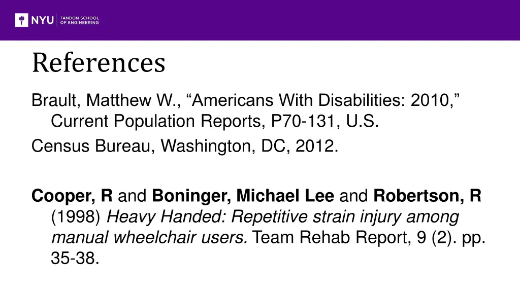 references
