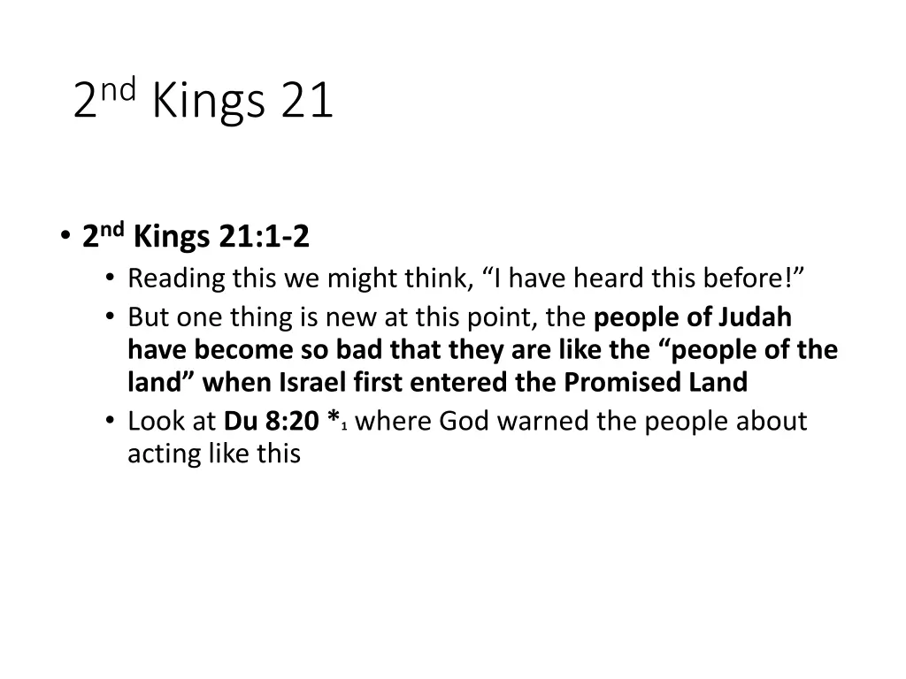 2 nd kings 21