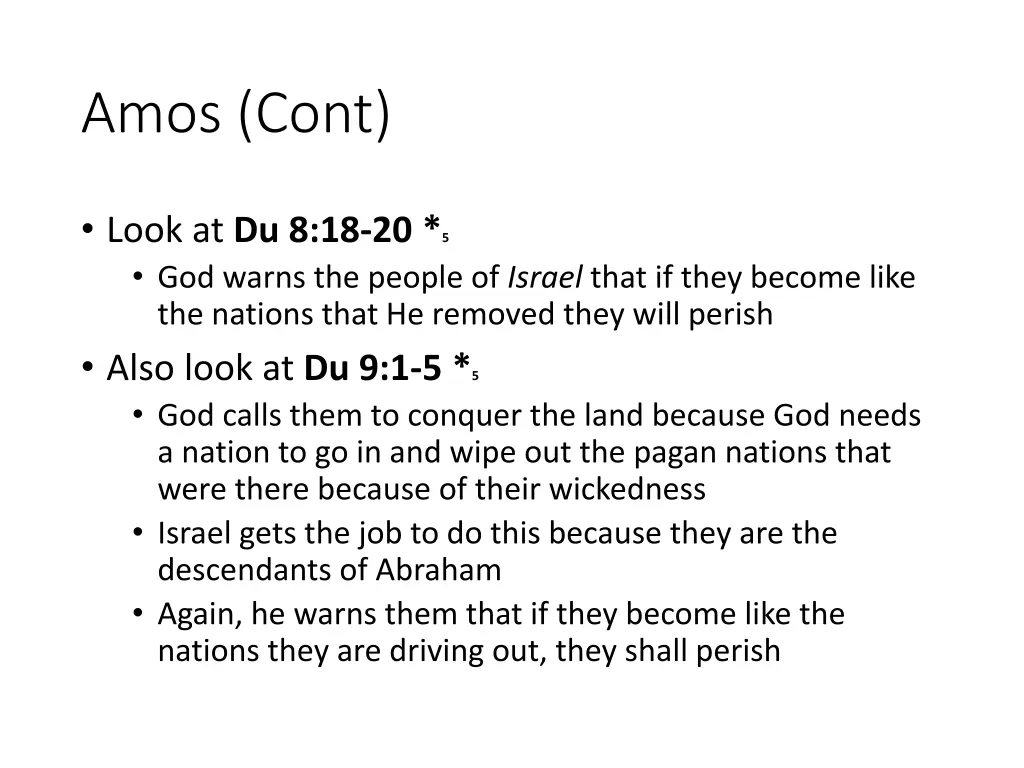 amos cont 6