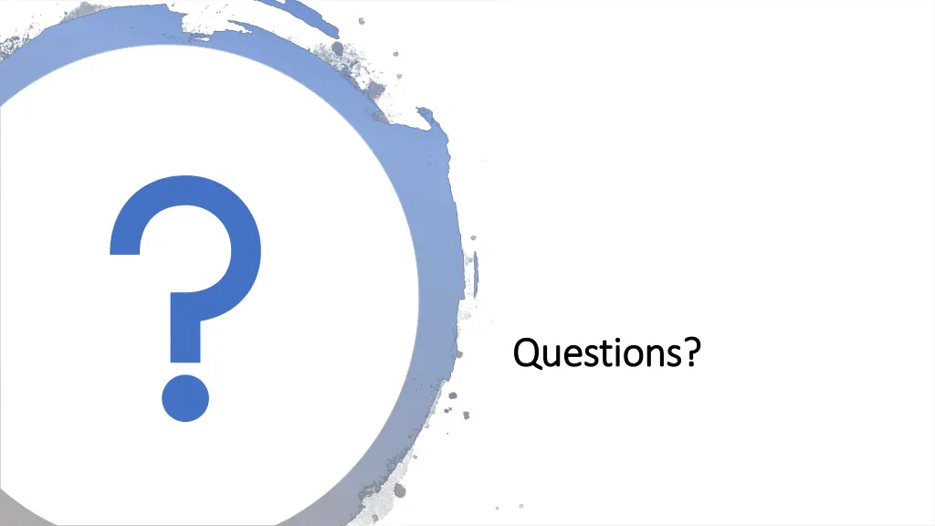 questions questions