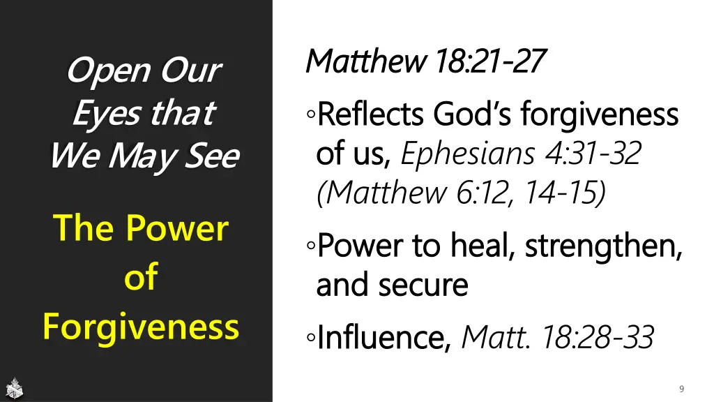matthew 18 21 matthew 18 21 27 reflects