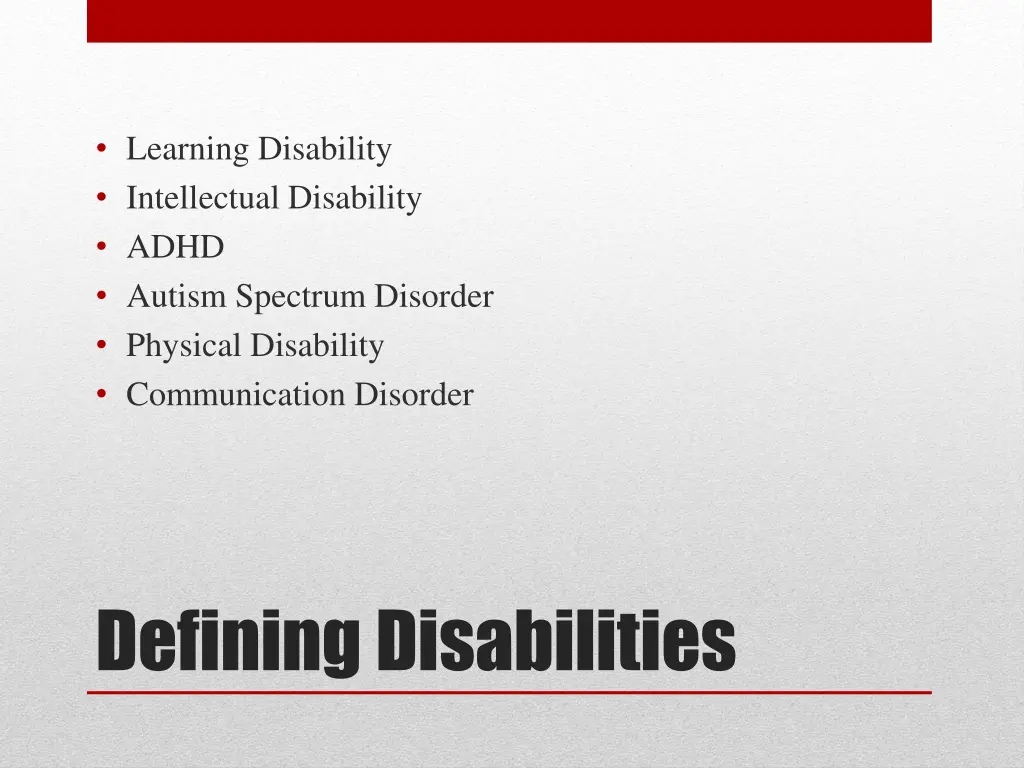 learning disability intellectual disability adhd