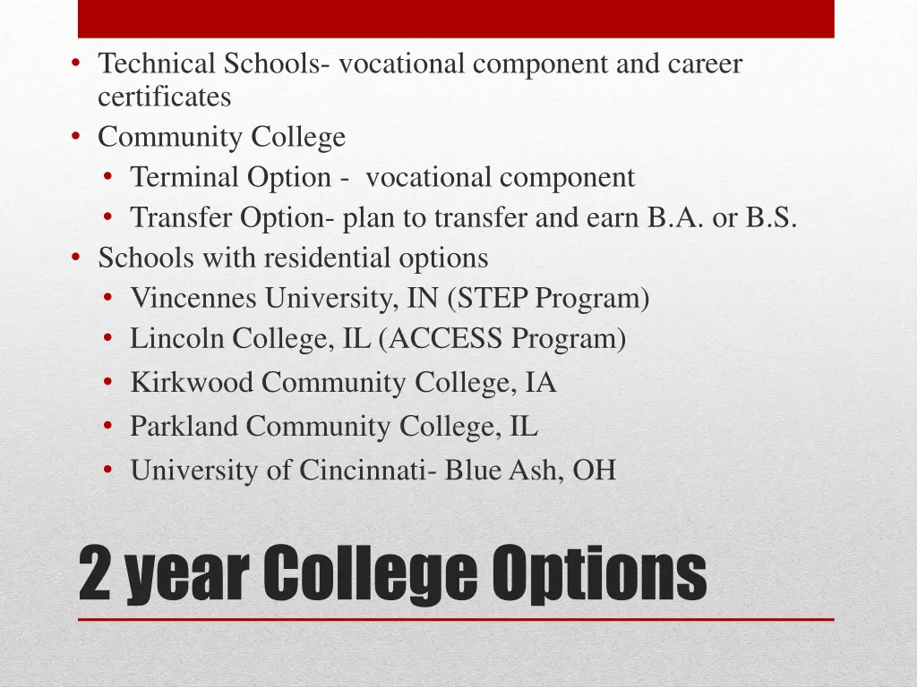 technical schools vocational component and career
