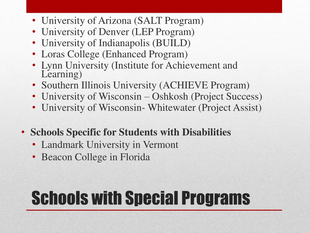 university of arizona salt program university