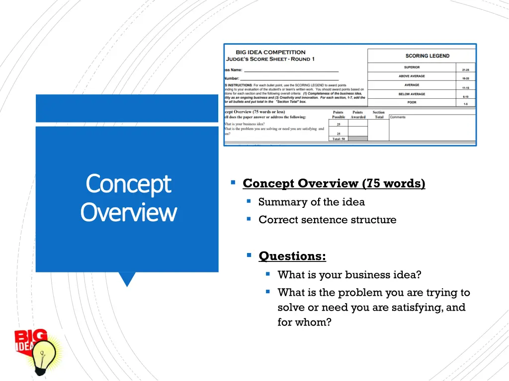 concept concept overview overview