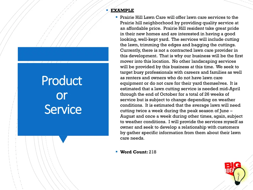 example prairie hill lawn care will offer lawn