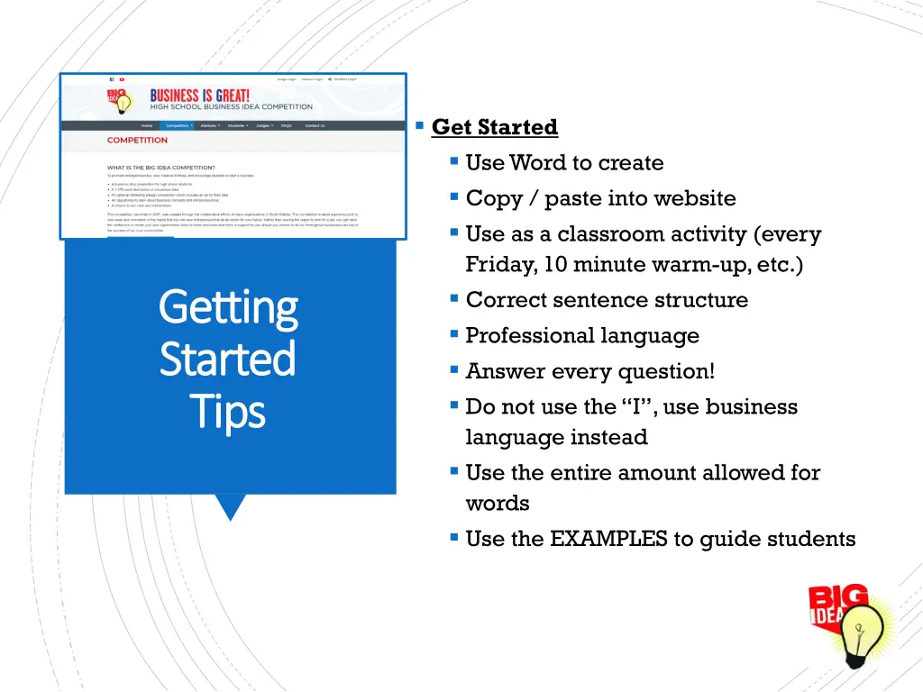 get started use word to create copy paste into