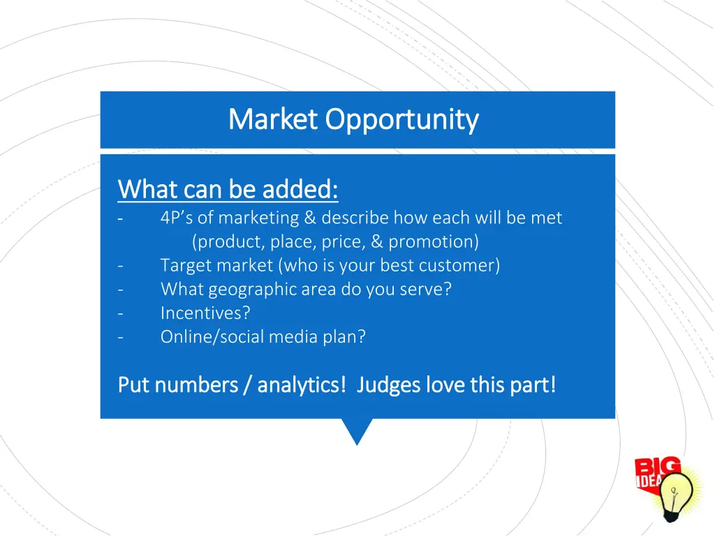 market opportunity market opportunity