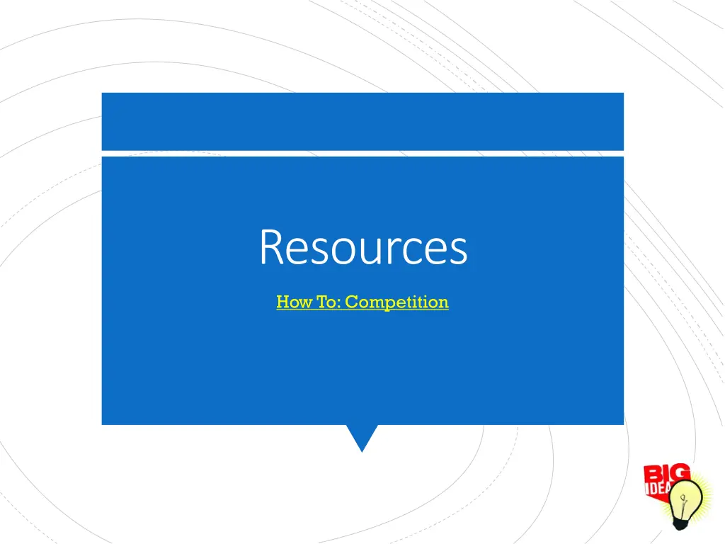 resources