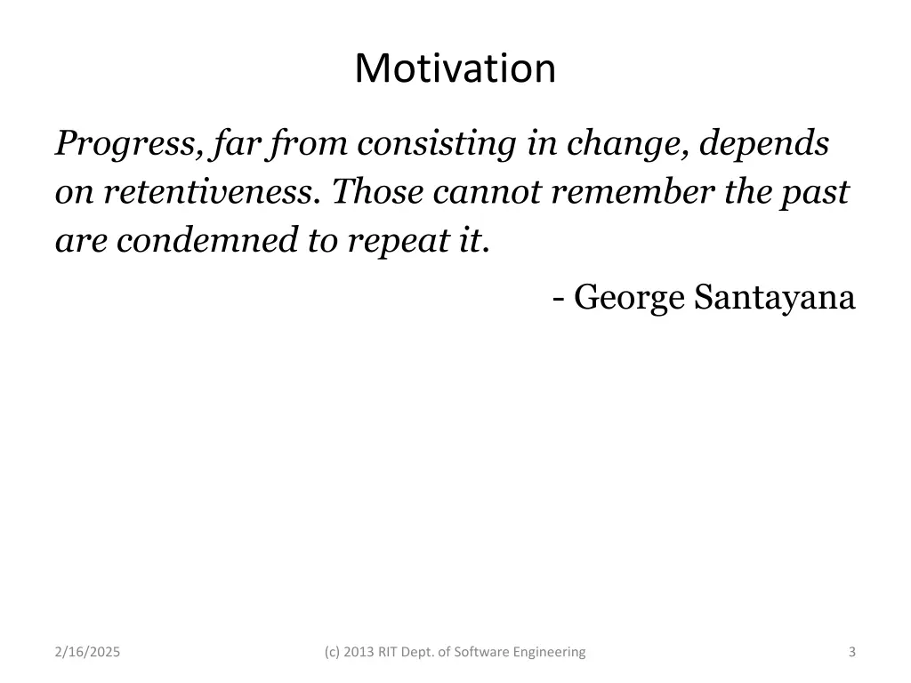 motivation